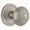 Satin Nickel, variant on Grandeur 810566 Circulaire Solid Brass Rose Dummy Door Knob Set - Nickel