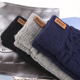 thumbnail image 2 of Guantes de punto para hombre, extra grandes, forrados con vellón, de lana gruesa, para otoño e invierno, cálidos, para conducir y con pantalla táctil, 2 of 5