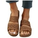 thumbnail image 4 of WILLBEST Sandalias Antiderrapantes Para Mujer, Zapatos De Mujer, Sandalias De Cuña Con Suela Gruesa, Sandalias De Una Pierna Huecas Con Flores De Moda, 4 of 8