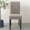 thumbnail image 7 of Elastic Chair Cover for Dining Room Wedding Banquet Hotel Solid Jacquard Chair Cover Stretch Chair Cover, 7 of 7