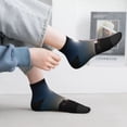 thumbnail image 4 of Salouo Peggy's Cove Lighthouse Pattern Unisex Middle Tube Socks,Middle-Finger Knee High Socks Over The Calf Tube Stocking Crew Stockings for Women and Men Tube Socks, 4 of 8