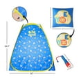 thumbnail image 5 of Cocomelon 3pc Tent Set with Pillow and Flashlight, Blue, Unisex, Toddler, 5 of 6