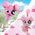 thumbnail image 4 of Miraculous Ladybug - Kwami Lifesize Daizzi Juguetes con clip de peluche de cerdo de 5 pulgadas para niños Juguete de peluche coleccionable súper suave con ojos de puntada brillante y llavero de mochil, 4 of 5