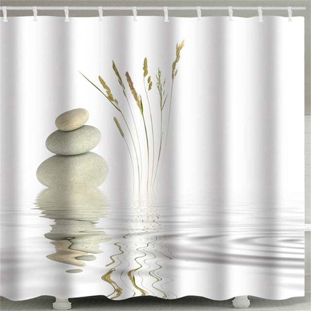 Hearth & Gear Shower Curtain 120x200cm Digital Printing Modern Design Polyester Fabric Washable With Hooks Included Shower Rod Cover Clear Shower Curtain 80 Shower Curtains Solid Color Shower Curtains