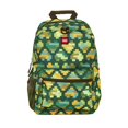 thumbnail image 2 of LEGO ICONIC PRINTS BACKPACK - CAMO BRICK HEARTS One Size Green, 2 of 5