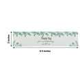 thumbnail image 3 of Efavormart 24 Pack | White And Green Leaves Thank You Party Water Bottle Labels, Waterproof Label Stickers, 3 of 11