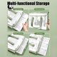 thumbnail image 4 of Carpeta de documentos tipo acordeón con 13 compartimentos, organizador de archivos con tapa abatible impermeable, bolsa de almacenamiento para papeles A4, bolsa de archivos portátil para la escuela,, 4 of 6