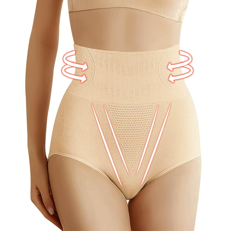High Waist Tummy Control Underwear For Women Honeycomb