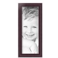 thumbnail image 2 of ArtToFrames 6" x 16" Cherry Picture Frame, 6x16 inch Red Wood Poster Frame (WOM-4095), 5 Pack, 2 of 8