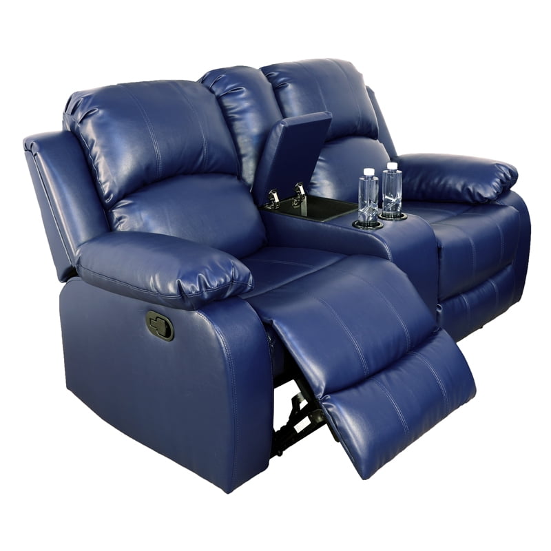 MAYEERTY 73" Modern Semi PU PVC Loveseat - Business Function Sofa for Living Room, Ginger