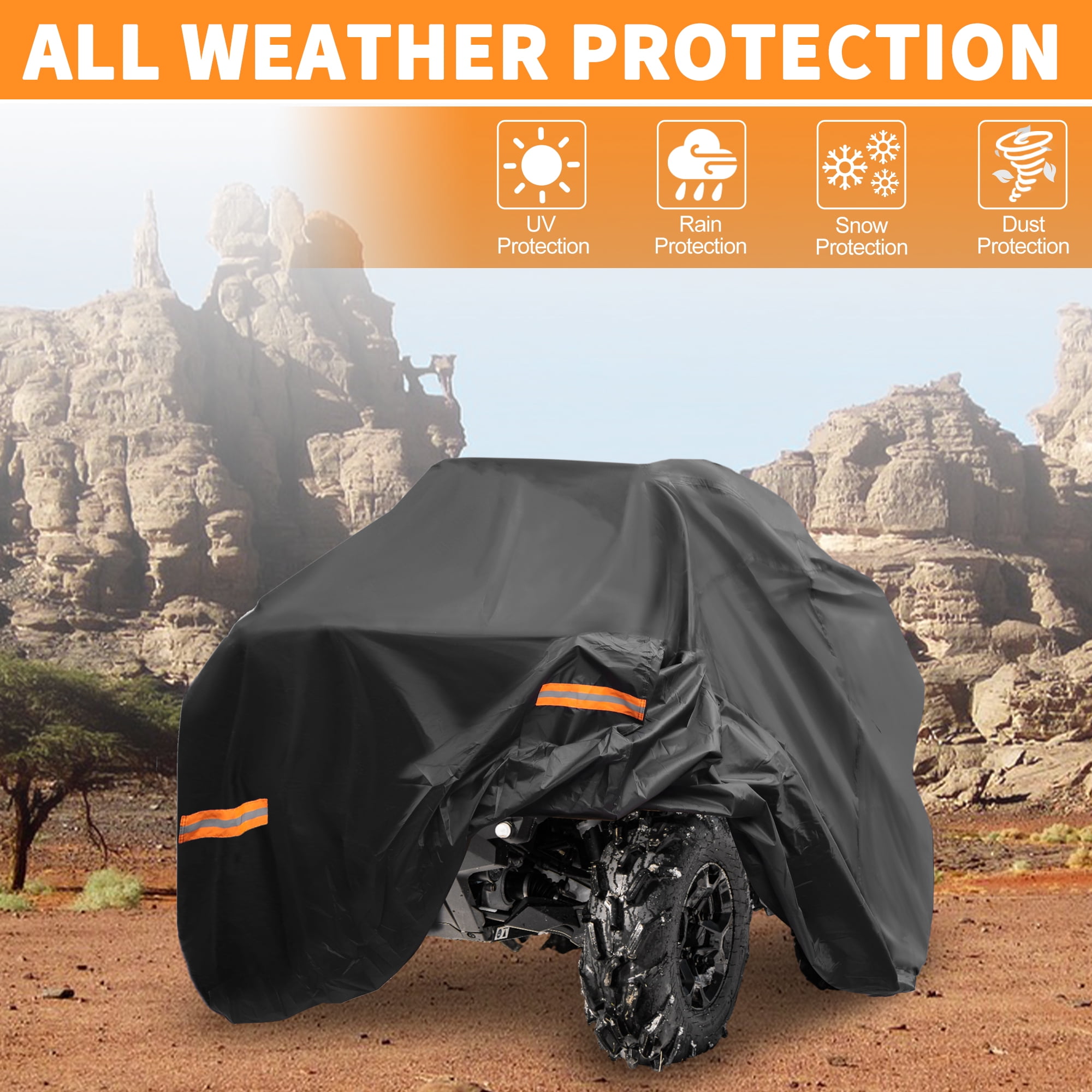 Unique Bargains ATV Cover for Sportsman 850/XP 1000 Waterproof Outdoor Protection