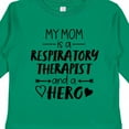 thumbnail image 4 of Inktastic My Mom is a Respiratory Therapist and a Hero Boys or Girls Long Sleeve Toddler T-Shirt, 4 of 5