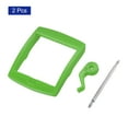 thumbnail image 3 of Uxcell Watch Strap Clasp Replacement Plastic Buckle for 20mm Width Watch Bands Green 2 Pack, 3 of 5