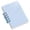 Sky Blue, variant on Dusknt Discbound Pocket NoteBo0k, Removable Loose Leaf Notepad, Portable Memo Journal for Sch00l Work Daily Notes, 10*7,