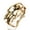Gold, variant on 8.26" Hot Mens Vintage 316L Stainless Steel Skeleton Skull Bracelet Chain Bangle