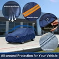 thumbnail image 6 of Heavy Duty SUV Cover Custom Fit for Maserati Grecale (2022-2025),SUV Car Cover Waterproof All Weather with Anti-Theft Lock,Sun, Rain, Dust & Snow Protection.(USA Warehouse,Within 3-7 Days), 6 of 6