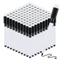 thumbnail image 1 of RETON Marqueurs Magnétiques Réinscriptibles à Séchage Rapide pour Tableau Blanc avec Capuchon Effaceur (100 Pcs, Noir), 1 of 4