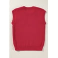 thumbnail image 6 of Ushdele Game Day Red Vest: Bold Style, Perfect Fit!, 6 of 8