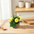 thumbnail image 3 of Miniature Artificial Tree Home Desktop Decor Greenery Ideal Wedding Scene Decoration, 3 of 3