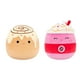 thumbnail image 1 of Malvaviscos de peluche Anita the Cinnamon Roll y Beata Pink Latte, 1 of 7