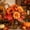 B, variant on Orangide Fall Artificial Pumpkin Bouquet with Mini Pumpkin Sunflower Dahlias Maple Leaf Fabric Blooms Tabletop Harvest Centerpiece for Home Shelf Decoration
