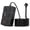 Black, variant on Power Bars with Surge Protector Extension Power Cord Flat Plug 5 ft with 6 AC Outlets 2 USB(2 USB C), 1050J Power Strip Multi Plug Outlet for Home, Office, College Dorm Room, Black