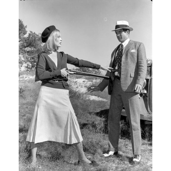 A Scene From Bonnie And Clyde Photo Print (24 x 30)