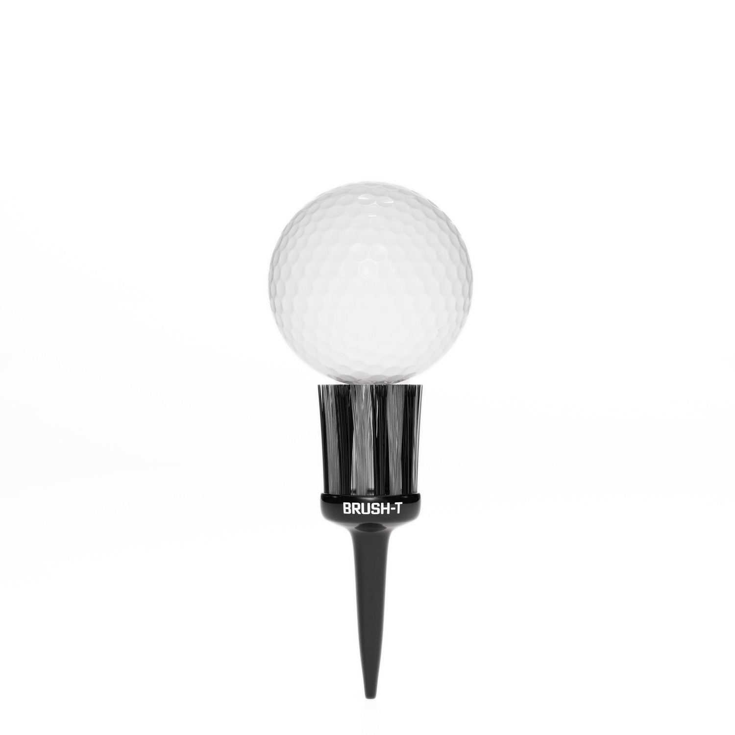 Brush-t Golf Pro Driver 3 Tee Pack (Black) Black - image 2 of 7