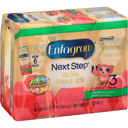 UPC 300875115237 product image for Enfagrow Next Step Vanilla Milk Drink, 8.25 fl oz, 6 count | upcitemdb.com