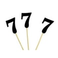 thumbnail image 2 of Darling Souvenir, Number 7 Birthday Year Cupcake Toppers, Birthday/ Anniversary Party Dessert Decorations - Pack Of 20, 2 of 3