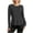 Black, variant on hotojiny Workout Tops for Women Crewneck Long Sleeve Shirts with Curved Hem UPF 50 Sun Shirts for Hiking Running Gym Clothes(White,X-Large)