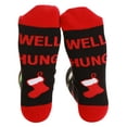 thumbnail image 2 of #followme Funny Socks for Men - Men’s Novelty Gift Socks with Sayings (Well Hung), 2 of 2