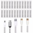 thumbnail image 1 of Protector de Cable de carga Methold 24 piezas Universal TPU, 1 of 6