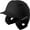 Black, variant on EvoShield XVT 2.0 Matte Batting Helmet - Black, Small/Medium (6 ½ - 7 1/8”)