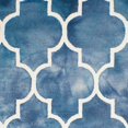 thumbnail image 2 of Safavieh Dip Dyed Navy Contemporary Rug - 6' x 9', 2 of 4