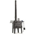 Guide Gear Large Outdoor Wood Burning Stove Portable with Chimney Pipe