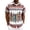 White#button down shirts, variant on oelaio Mens Short Sleeve Shirts Button Down African Traditional Pattern Dashiki Shirt Casual Vintage Floral Hippie Tops Black L
