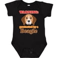 thumbnail image 3 of Inktastic Beagle Dog Protected by Boys or Girls Baby Bodysuit, 3 of 5