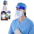 thumbnail image 1 of Unisex Anti Saliva Anti Splash Comfortable Adjustable Shield Cover Glasses Flip Up Visor Oil Protection Safe Protective, 1 of 5