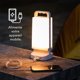 thumbnail image 3 of Luz solar recargable para camping, linterna de camping ajustable con brillo portátil, batería de respaldo externa de 4400 mAh, luz LED impermeable IPX4 para camping, pesca, senderismo, 3 of 4