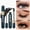 Black-A, variant on Kokovifyves 4D Waterproof Mascara, Curly Slender Dense Eyelash Makeup, Long Lasting Mascara for Daily Use