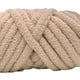thumbnail image 5 of Hilo de lana grueso, suave, súper voluminoso, hilo de lana gigante para tejer a ganchillo. Beige, 5 of 9