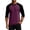 Hot Pink, variant on Delconic Men's 3/4 Sleeve Shirts Crew Neck Baseball T Shirts Casual Moisture Wicking Athletic Raglan Tops Army Green L