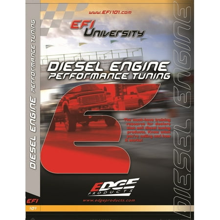 Edge Products 99010 EFI University Diesel Engine Performance Tuning DVD; [Available While Supplies (Best Diesel Engine For Tuning)