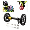 thumbnail image 3 of Bicicleta plegable Extension Rod Rack de carga trasero Juego de Negro Zulema Varilla de extensión de rueda fácil, 3 of 8