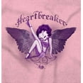 thumbnail image 2 of Betty Boop Heartbreaker Tattoo Zip Hoodie Sweatshirt Women Brisco Brands S, 2 of 6