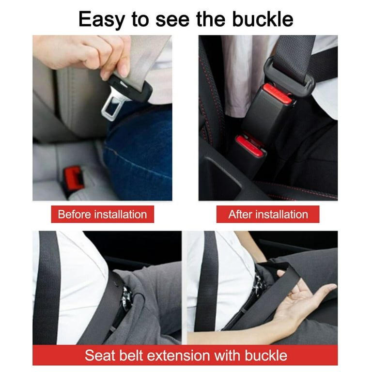 2PCS/Set Car Seat Belt Adjustment Shoulder Neck Strap Stop