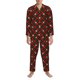 thumbnail image 3 of Fotbe Christmas With Character Pijama de Hombre con Estampado de Manga Larga, Conjunto de 2 Piezas, Ropa de Dormir Suave y Cómoda con Bolsillos-Small, 3 of 7