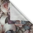 thumbnail image 3 of Ambesonne Romantic Kitchen Curtains, Pastel Love Garden Flowers, 55"x45", Pale Pink Peach and Lilac, 3 of 3