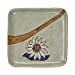thumbnail image 2 of Mara Ceramic Stoneware 8 Inch Sunflower Square Dinnerware Plate, 2 of 2